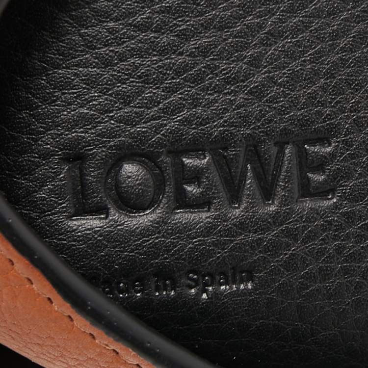 Pre Owned Loewe Brown Leather Bunny Shoulder Bag
