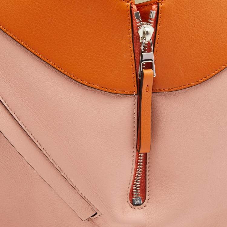 Pre Owned Loewe Tricolor Leather Small Hammock Shoulder Bag