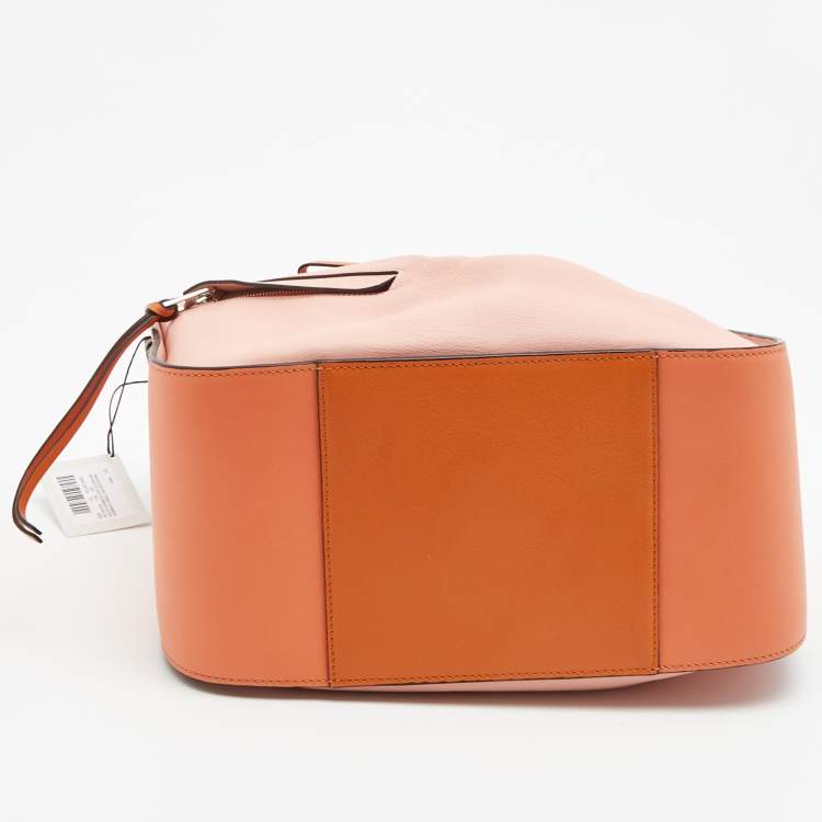 Pre Owned Loewe Tricolor Leather Small Hammock Shoulder Bag