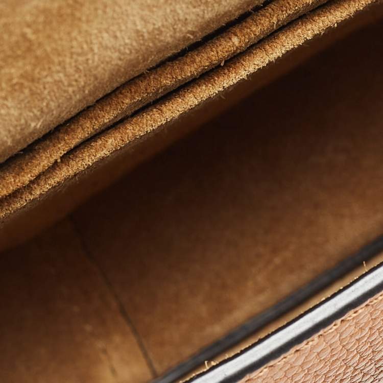 Pre Owned Loewe Brown Leather Gate Belt Bag