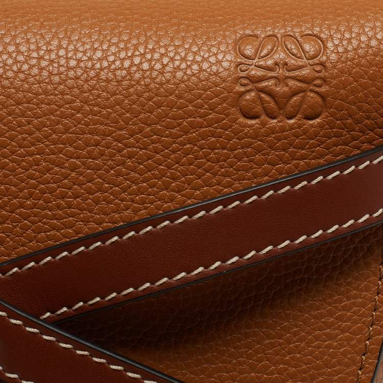 Pre Owned Loewe Brown Leather Gate Belt Bag