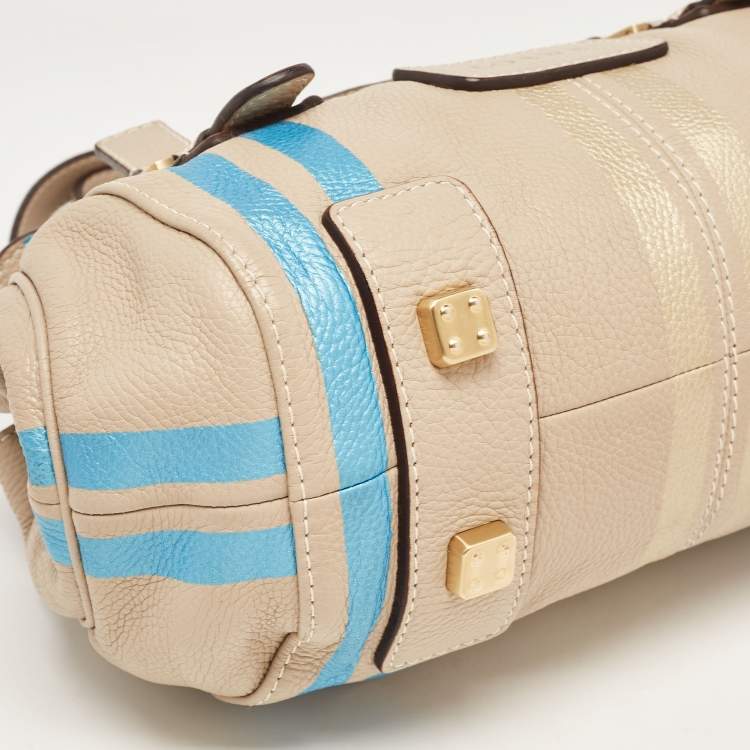 Pre Owned Loewe Beige Leather Special Edition Shoulder Bag
