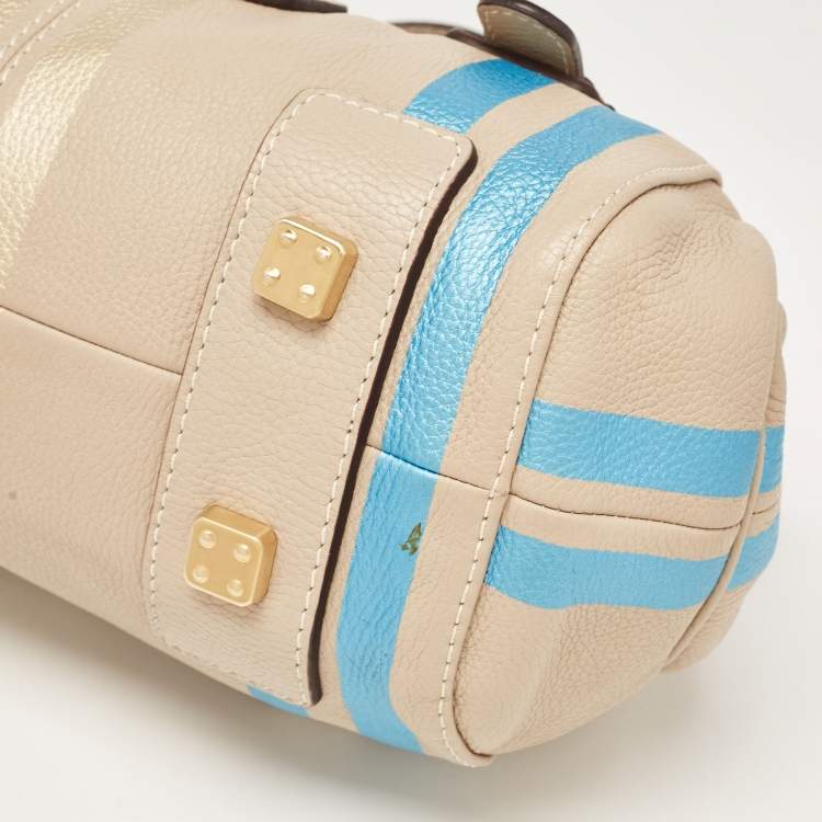 Pre Owned Loewe Beige Leather Special Edition Shoulder Bag