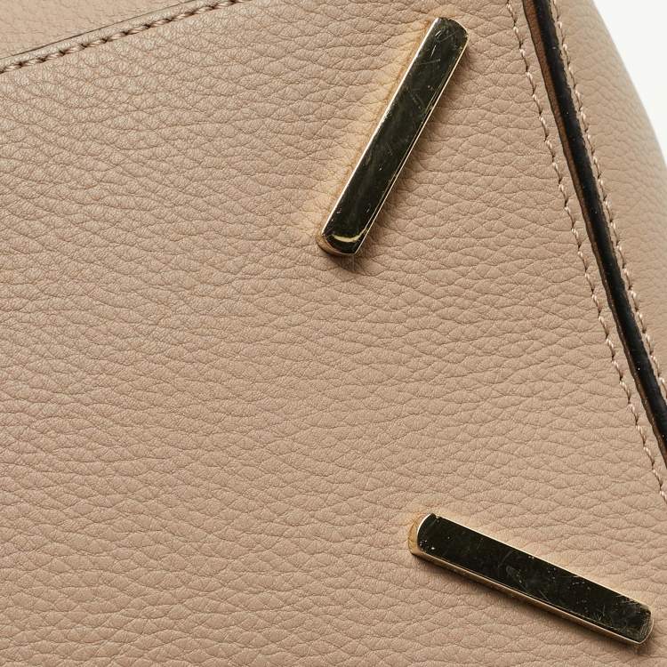 Pre Owned Loewe Brown Leather Medium Puzzle Shoulder Bag