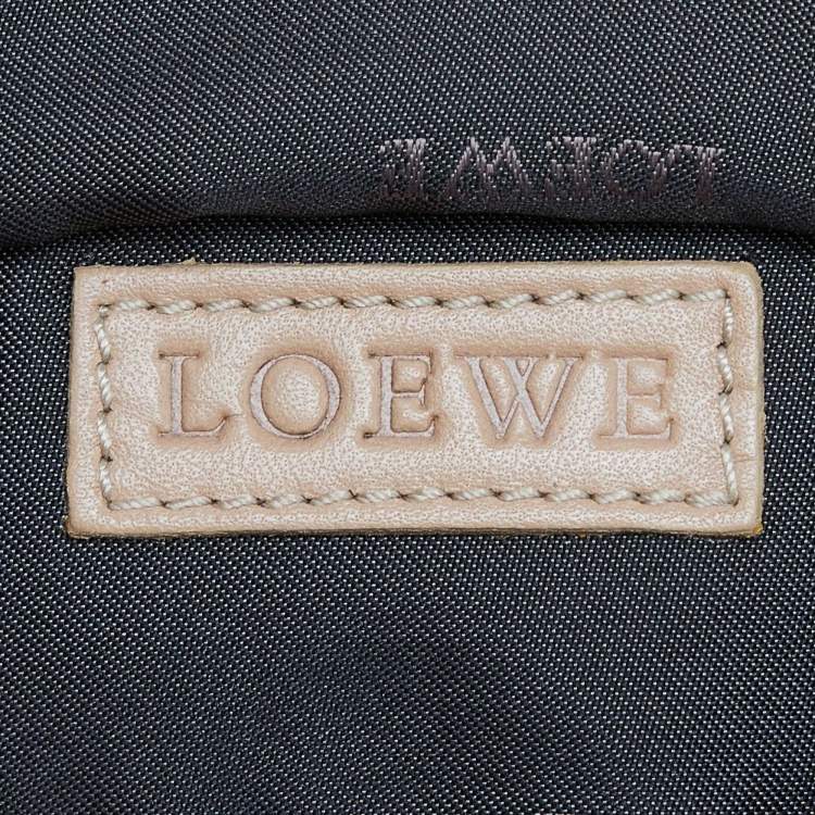 Pre Owned Loewe Multicolor Leather Aire Hobo