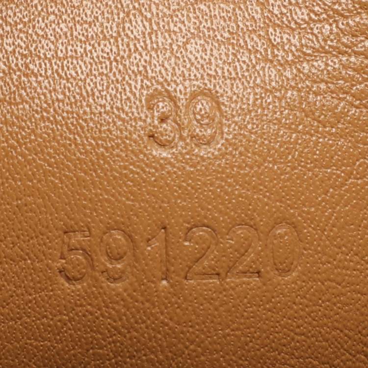 Pre Owned Loewe Brown Leather and Suede Low Top Sneakers Size 39