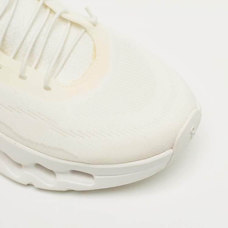 Pre Owned Loewe x On Cloudtilt Off White Fabric Running Sneakers Size 38