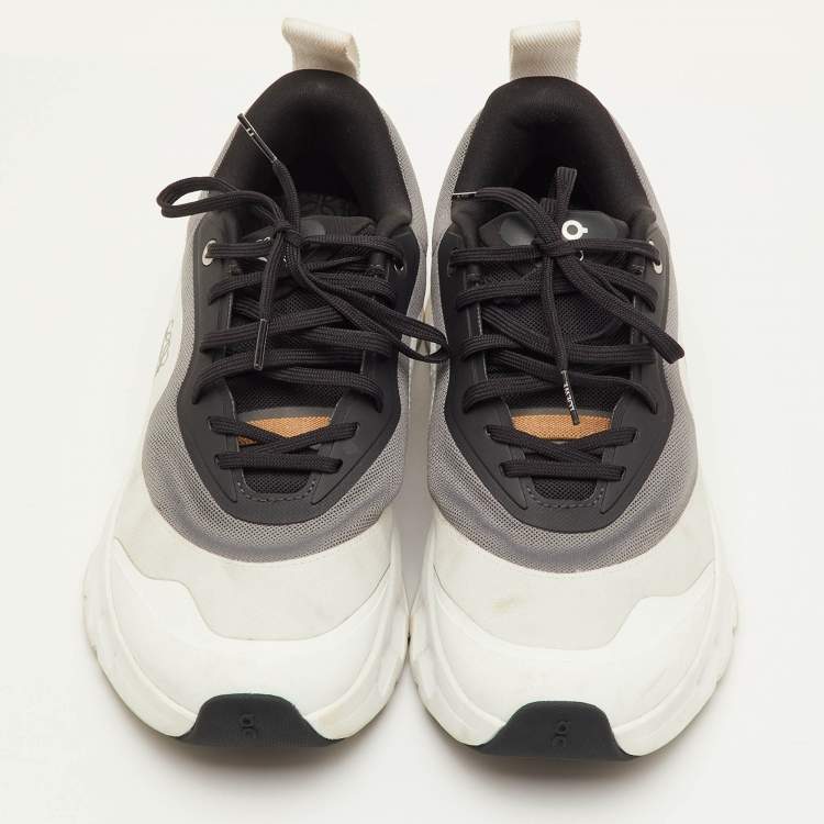Pre Owned Loewe x On Running Cloudtilt 2 Size 41 Black/Grey Fabric Lace Up Sneakers