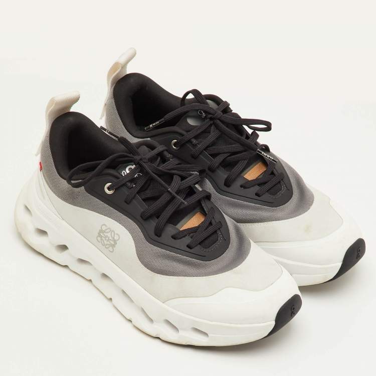 Pre Owned Loewe x On Running Cloudtilt 2 Size 41 Black/Grey Fabric Lace Up Sneakers