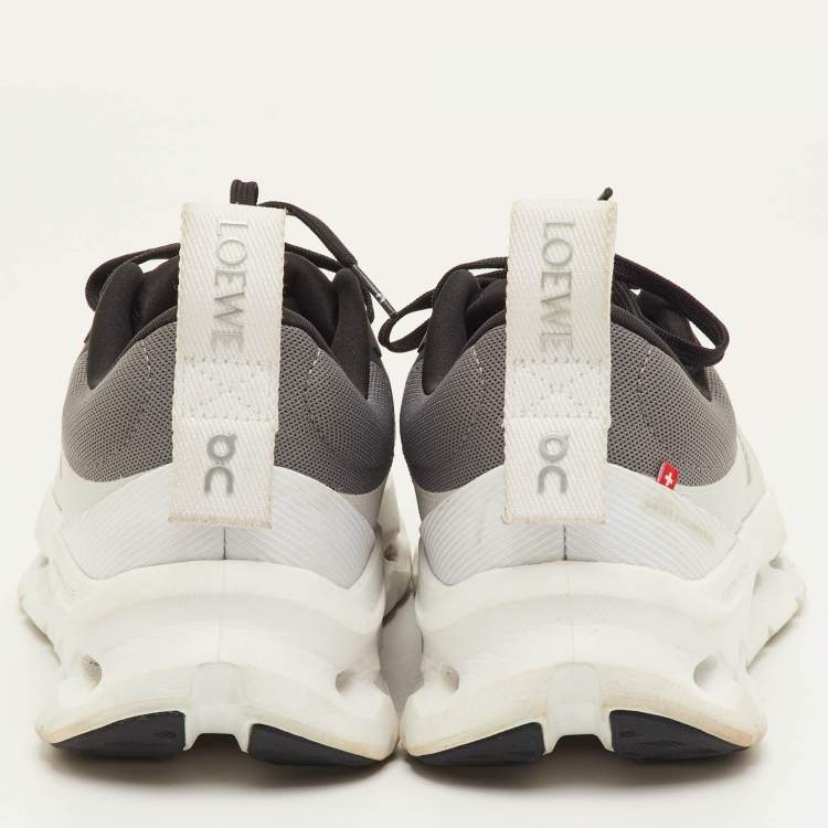 Pre Owned Loewe x On Running Cloudtilt 2 Size 41 Black/Grey Fabric Lace Up Sneakers