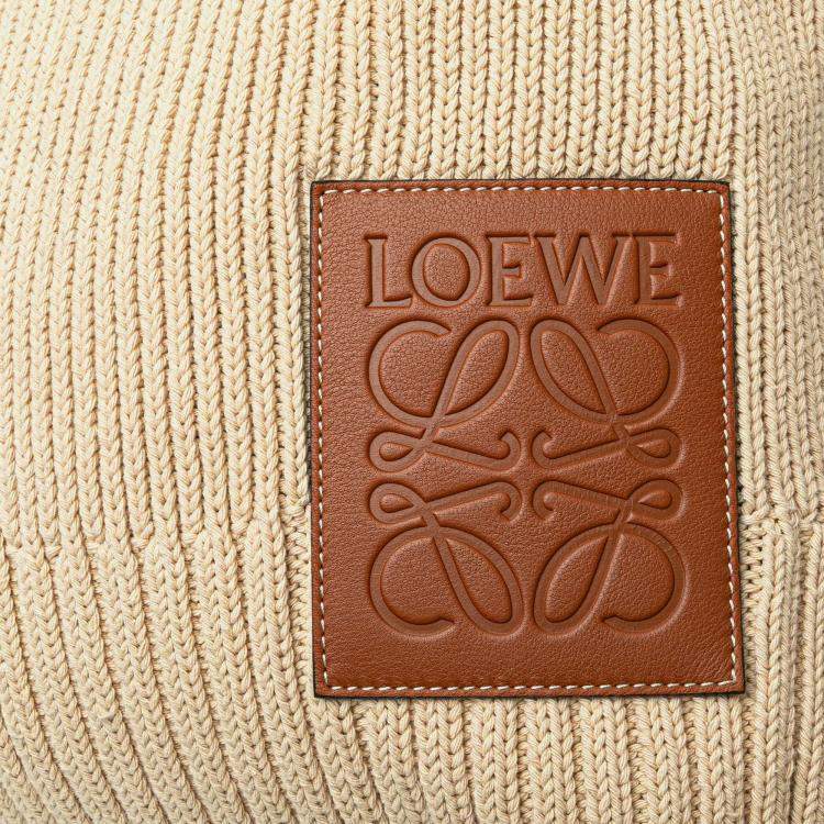 Pre Owned Loewe Knitted Shopper Backpack