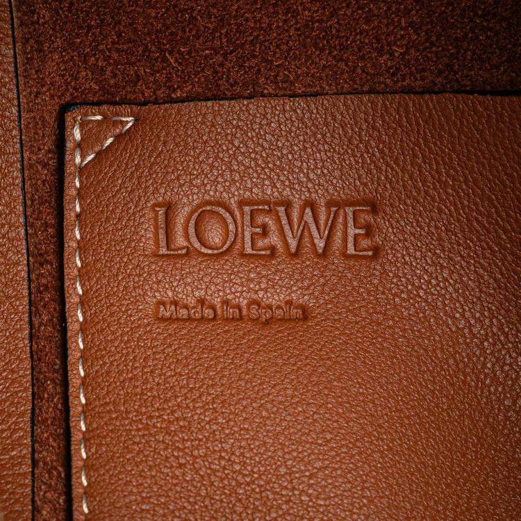 Pre Owned Loewe Knitted Shopper Backpack