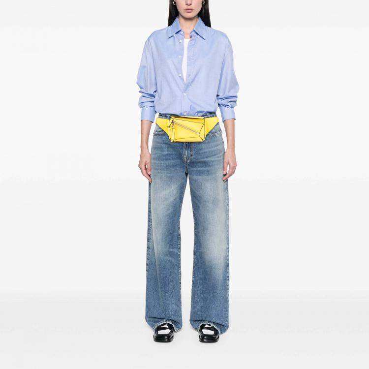 Pre Owned  Loewe Mini Calfskin Puzzle Bumbag