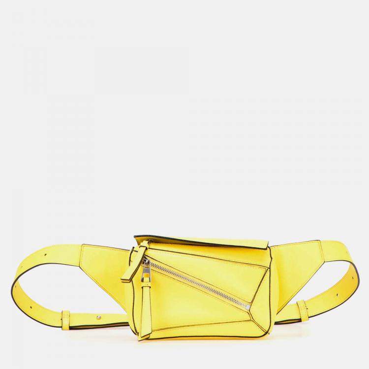 Pre Owned  Loewe Mini Calfskin Puzzle Bumbag