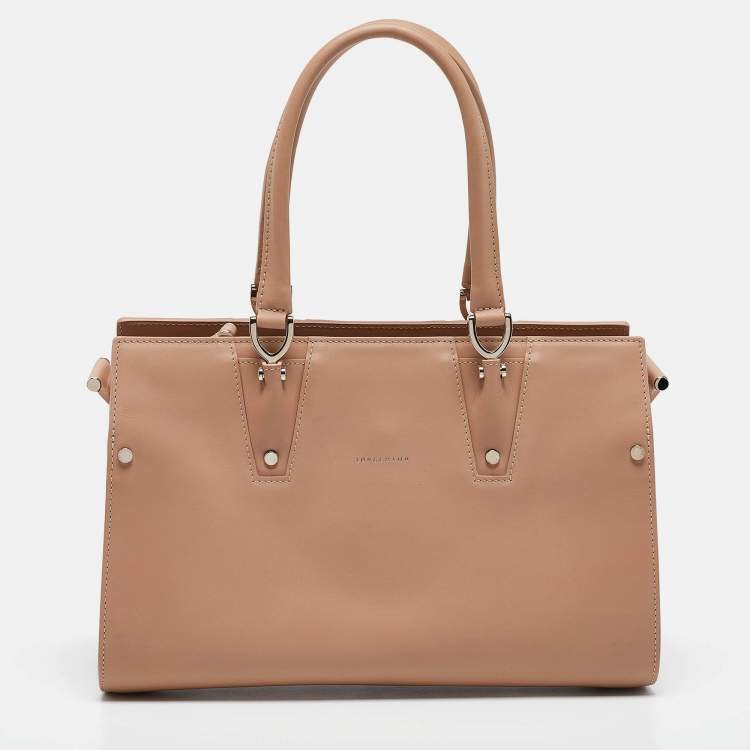 Longchamp sac beige best sale