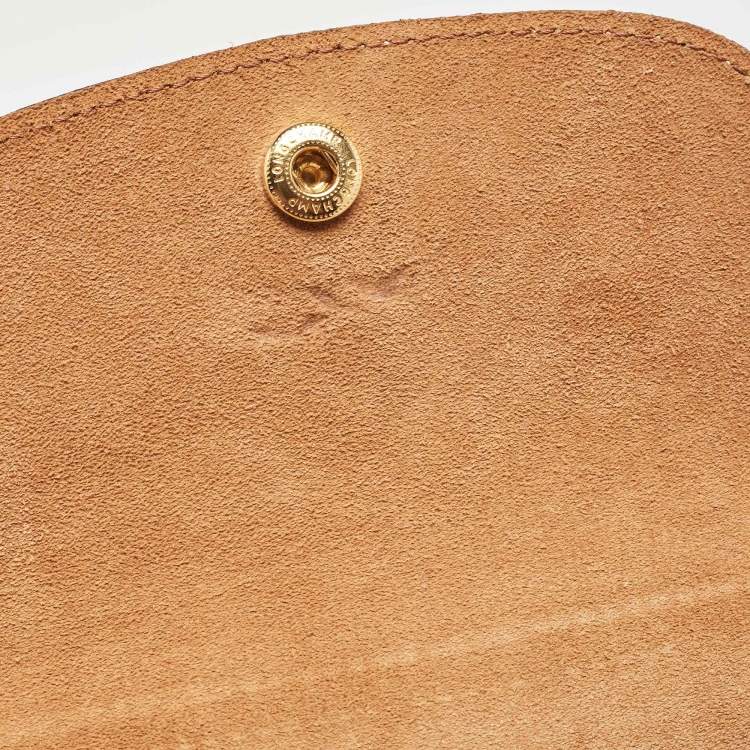 Pre Owned Longchamp Grey/Brown Nylon Large Le Pliage Tote
