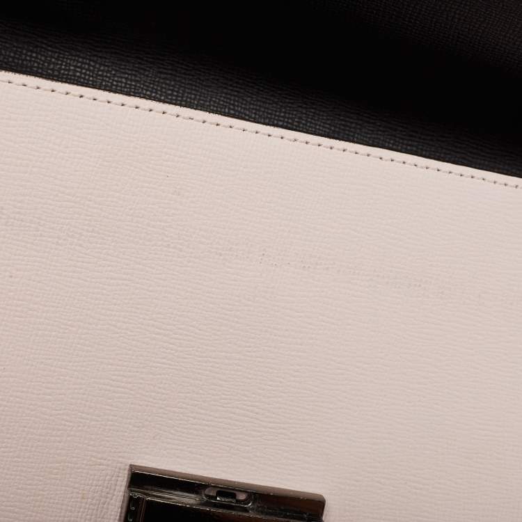 Pre Owned Longchamp Tricolor Leather Heritage Le Pliage Clutch