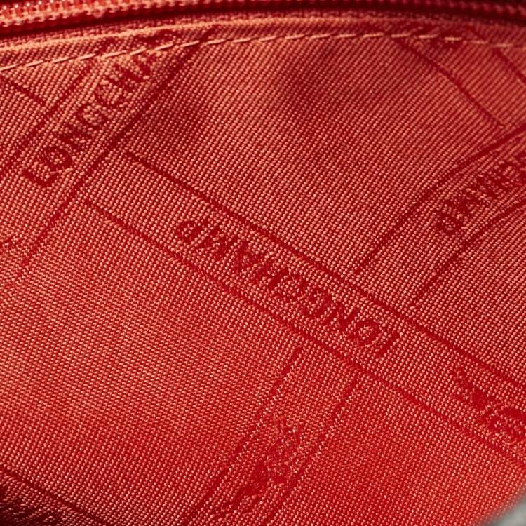 Pre Owned Longchamp Black Leather Crossbody Bag