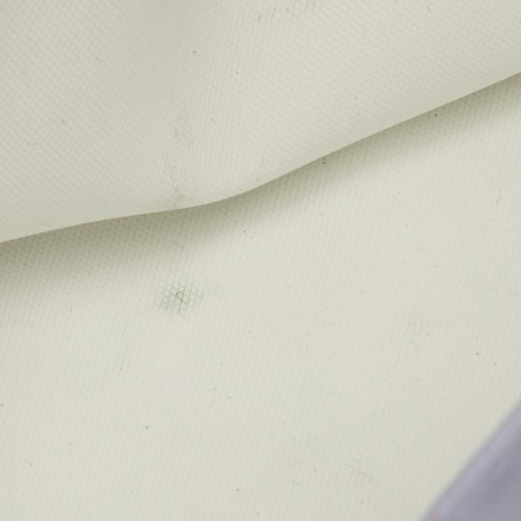 مملوكة مسبقًا Longchamp Le Pliage Small Light Blue Nylon and Leather Tote