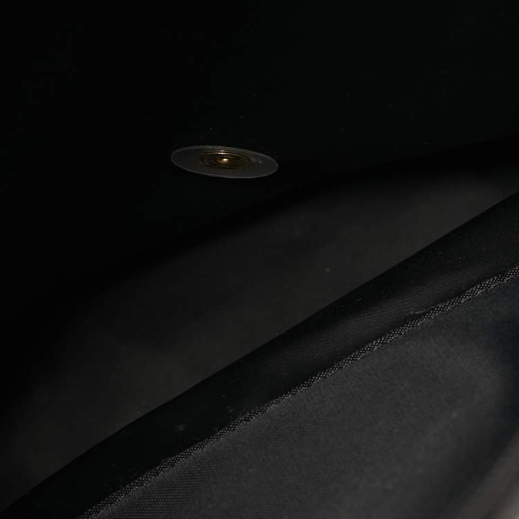 مملوكة مسبقًا Longchamp Le Pliage Black/Brown Nylon and Leather Backpack