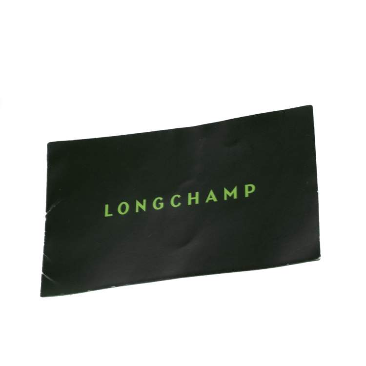 Pre Owned Longchamp Aqua Blue Nylon XL Le Pliage Tote