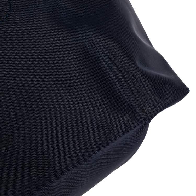مملوكة مسبقًا Longchamp Navy Blue Nylon Small Le Pliage Tote