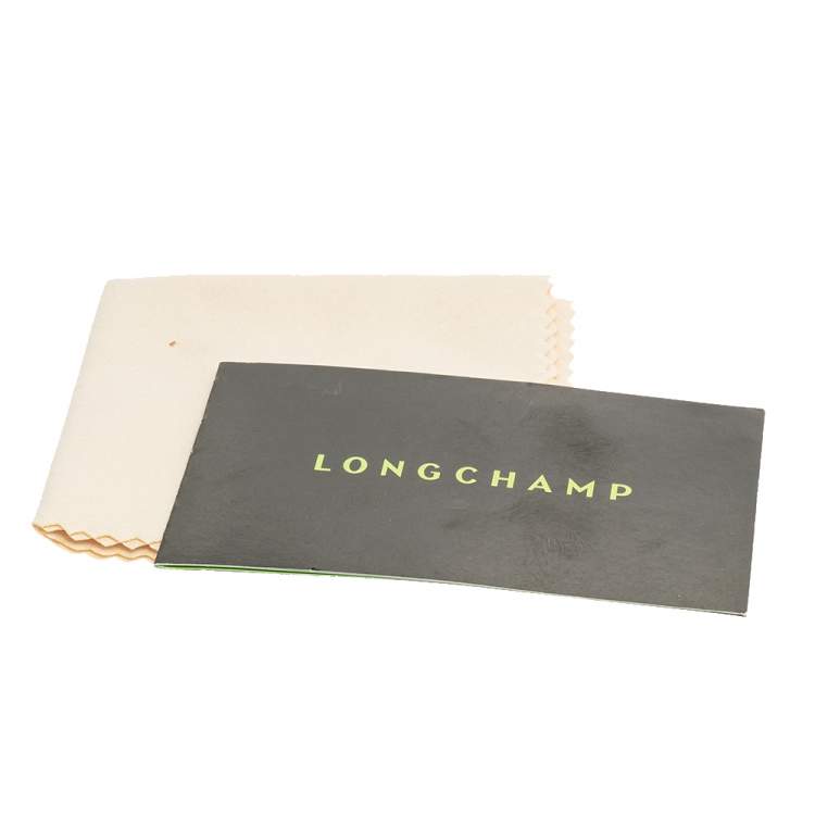 Pre Owned Longchamp Beige Patent Leather Roseau Tote 