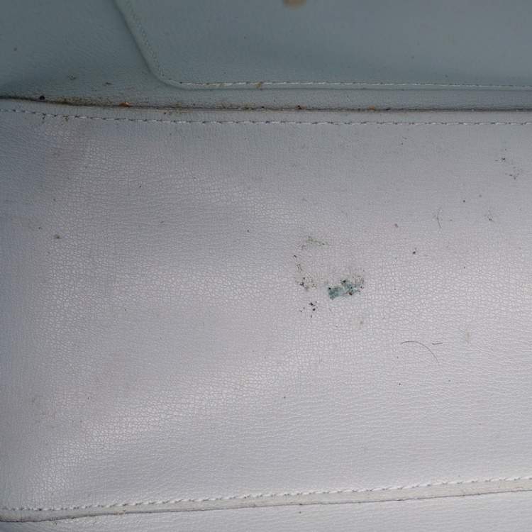 Pre Owned Longchamp Beige Leather Roseau Tote