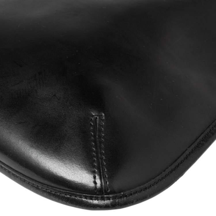 مملوكة مسبقًا Longchamp Black Leather Roseau Shoulder Bag