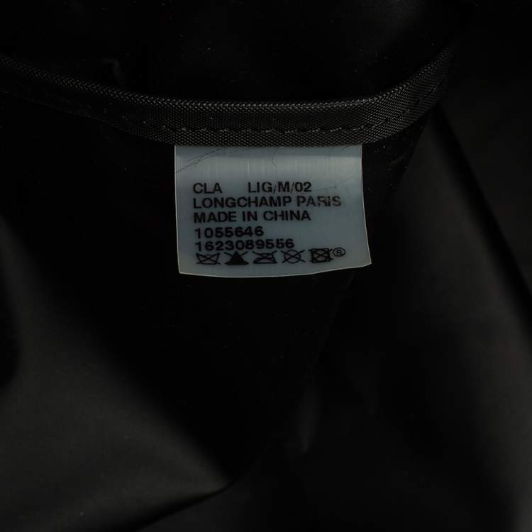 مملوكة مسبقًا Longchamp Navy Blue Nylon Le Pliage Tote