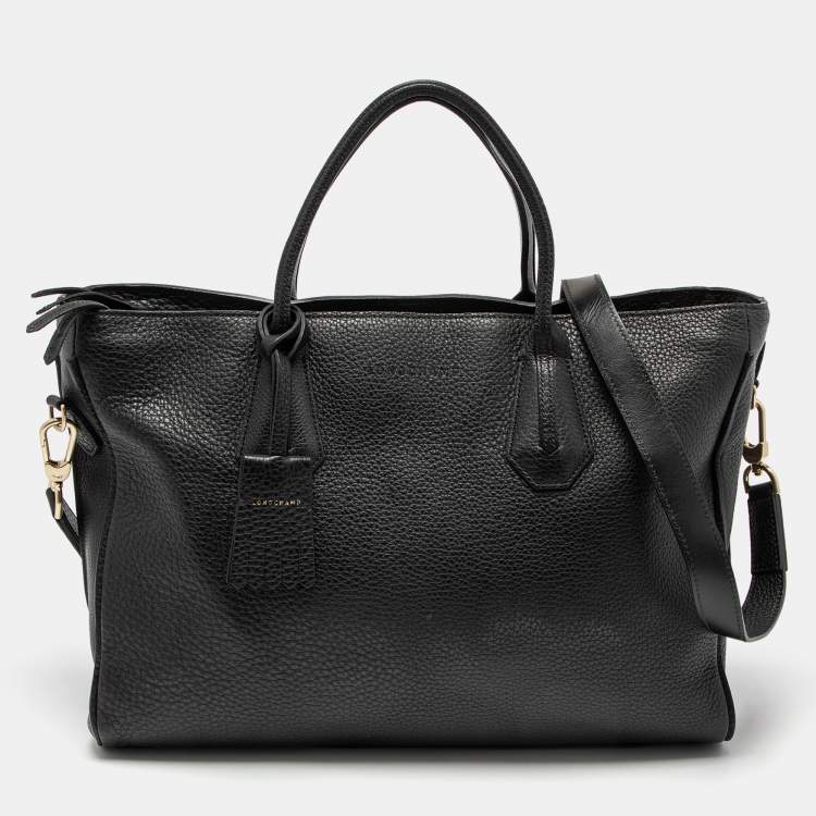 ハンドバッグ LONGCHAMP Woman Handbag Black 10121HVH 001 LONGCHAMP Le Pliage Filet L Mesh Bag Black 10121HVH