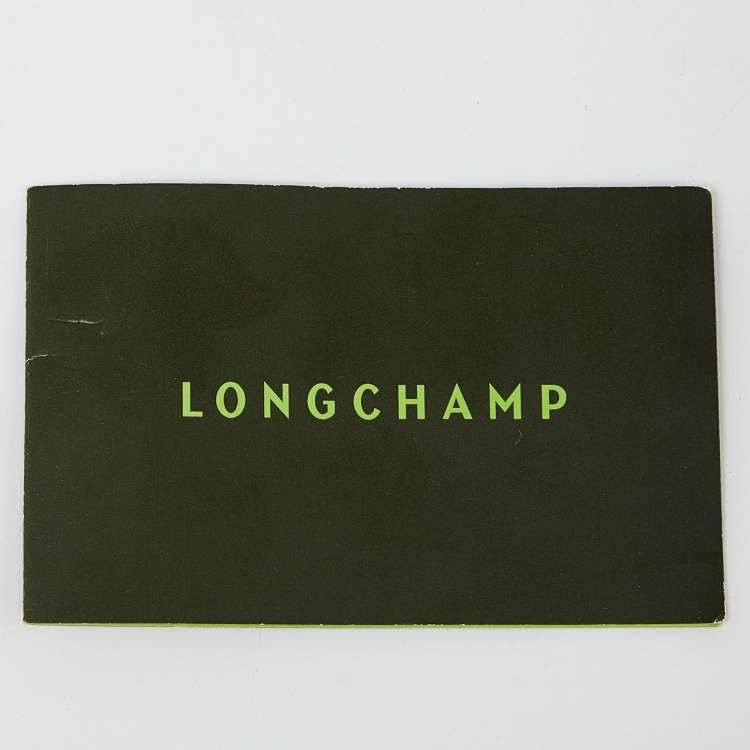Pre Owned Longchamp Metallic Leather Logo Boston Satchel