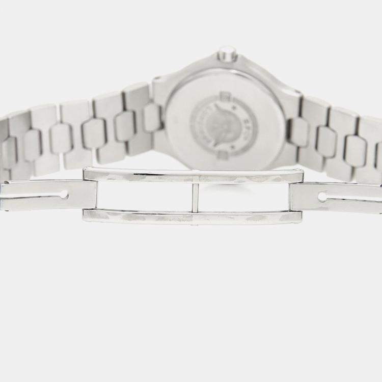 مملوكة مسبقًا Longines  Conquest Quartz Silver Stainless Steel Women's Wristwatch 25 mm
