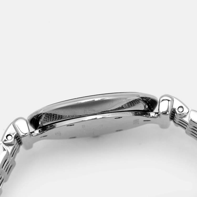 Pre Owned Longines La Grande Classique De Longines L4.209.4.51.6 Black Dial Stainless Steel Women's Wristwatch 24 mm