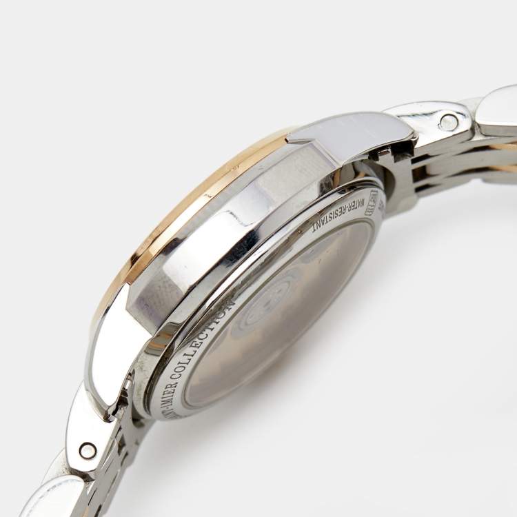 مملوكة مسبقًا Longines Black 18k Rose Gold Stainless Steel Saint Imier L2.263.5.52.7 Women's Wristwatch 26 mm