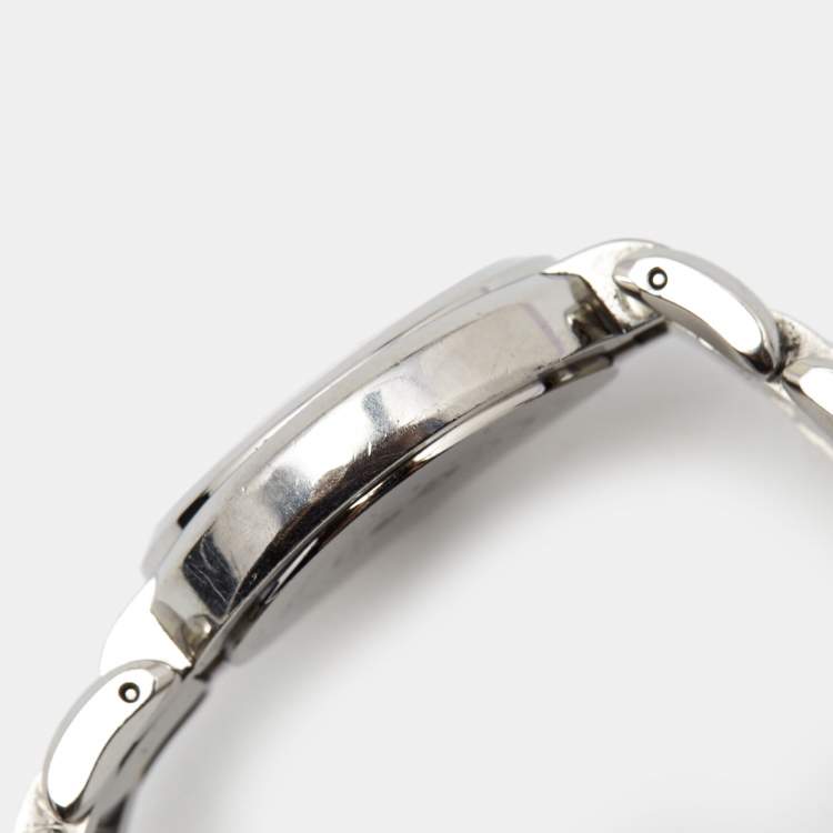 Pre Owned Longines Silver Stainless Steel PrimaLuna L8.112.4.71.6 Women's Wristwatch 30 mm