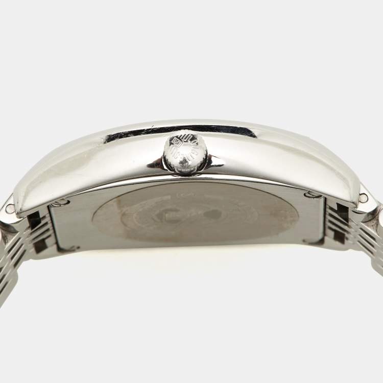 Pre Owned Longines Silver Stainless Steel Evidenza L2.642.4.73.6 Women's Wristwatch 33.10 mm