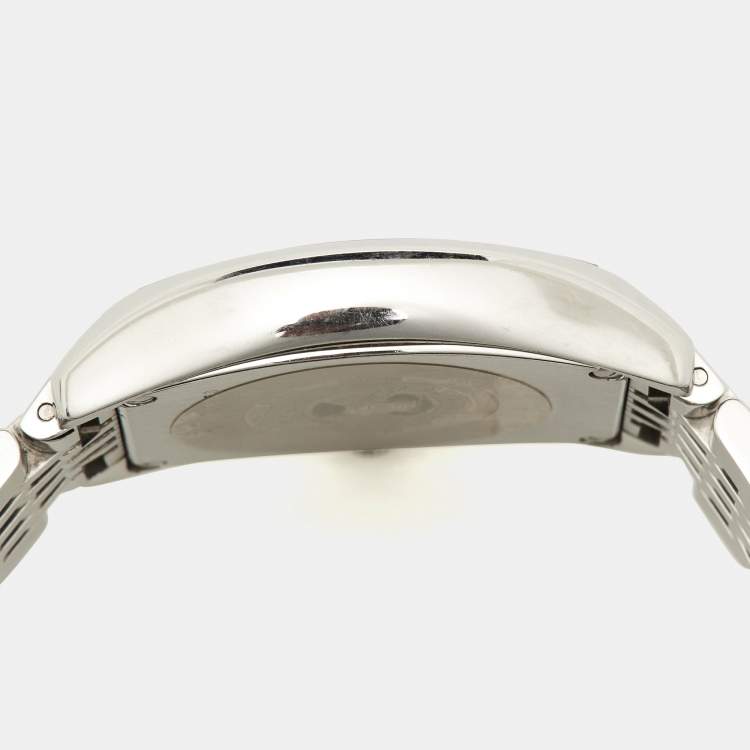 Pre Owned Longines Silver Stainless Steel Evidenza L2.642.4.73.6 Women's Wristwatch 33.10 mm