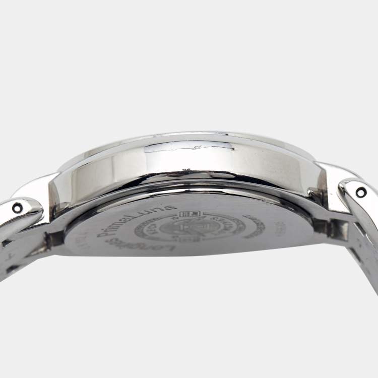 Pre Owned Longines Silver Stainless Steel PrimaLuna L8.112.4.71.6 Women's Wristwatch 30 mm