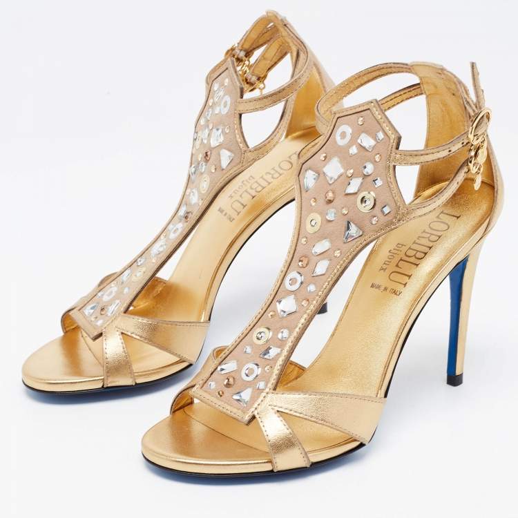 Loriblu Bijoux Champagne Shoe And Bag | Konga Online Shopping