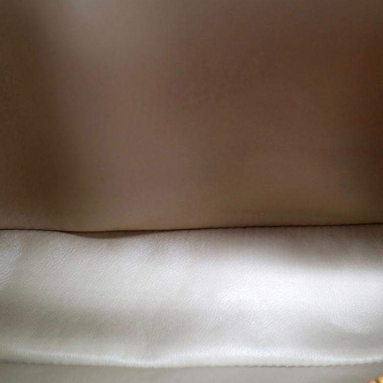 Pre Owned Loro Piana Denim/ Navy Blue Silk Cotton Blend Extra Pocket L19 Pouch