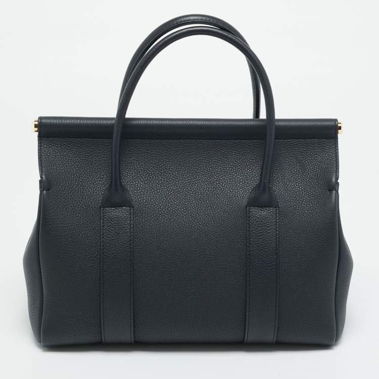 Pre Owned Loro Piana Loom L25 Black Leather Bag