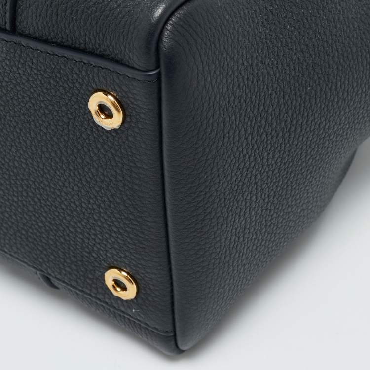 Pre Owned Loro Piana Loom L25 Black Leather Bag