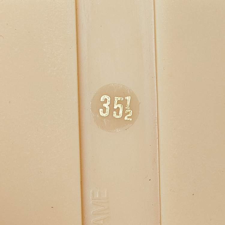Pre Owned Loro Piana Blue Suede Summer Charms Walk Mules Size 35.5