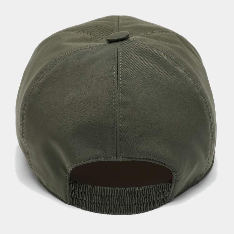 Pre Owned Loro Piana Green Synthetic Baseball Cap S