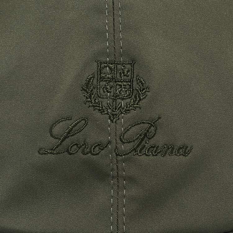 Pre Owned Loro Piana Green Synthetic Baseball Cap S