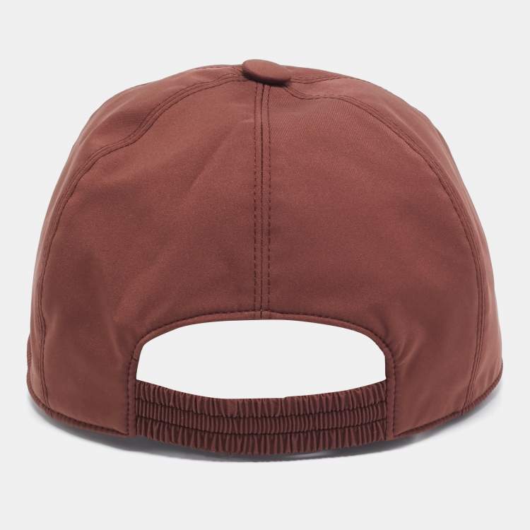 Pre Owned Loro Piana Logo Embroidered Polyester Strom System Baseball Cap S