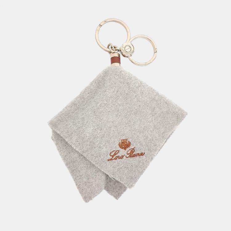 Pre Owned Loro Piana Cashmere Keyring