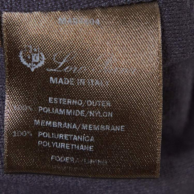 Pre Owned Loro Piana Blue Technical Nylon Windmate Traveller Jacket S
