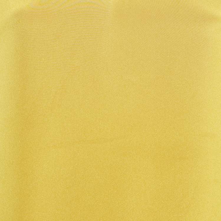 Pre Owned Loro Piana Green Silk Long Sleeve Blouse S